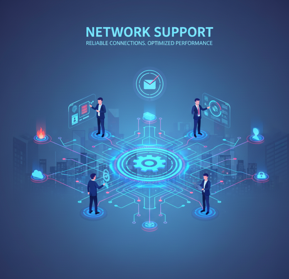 Network Support - LAN WAN WLAN